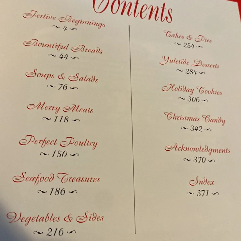 Best Loved Holiday Recipes Book